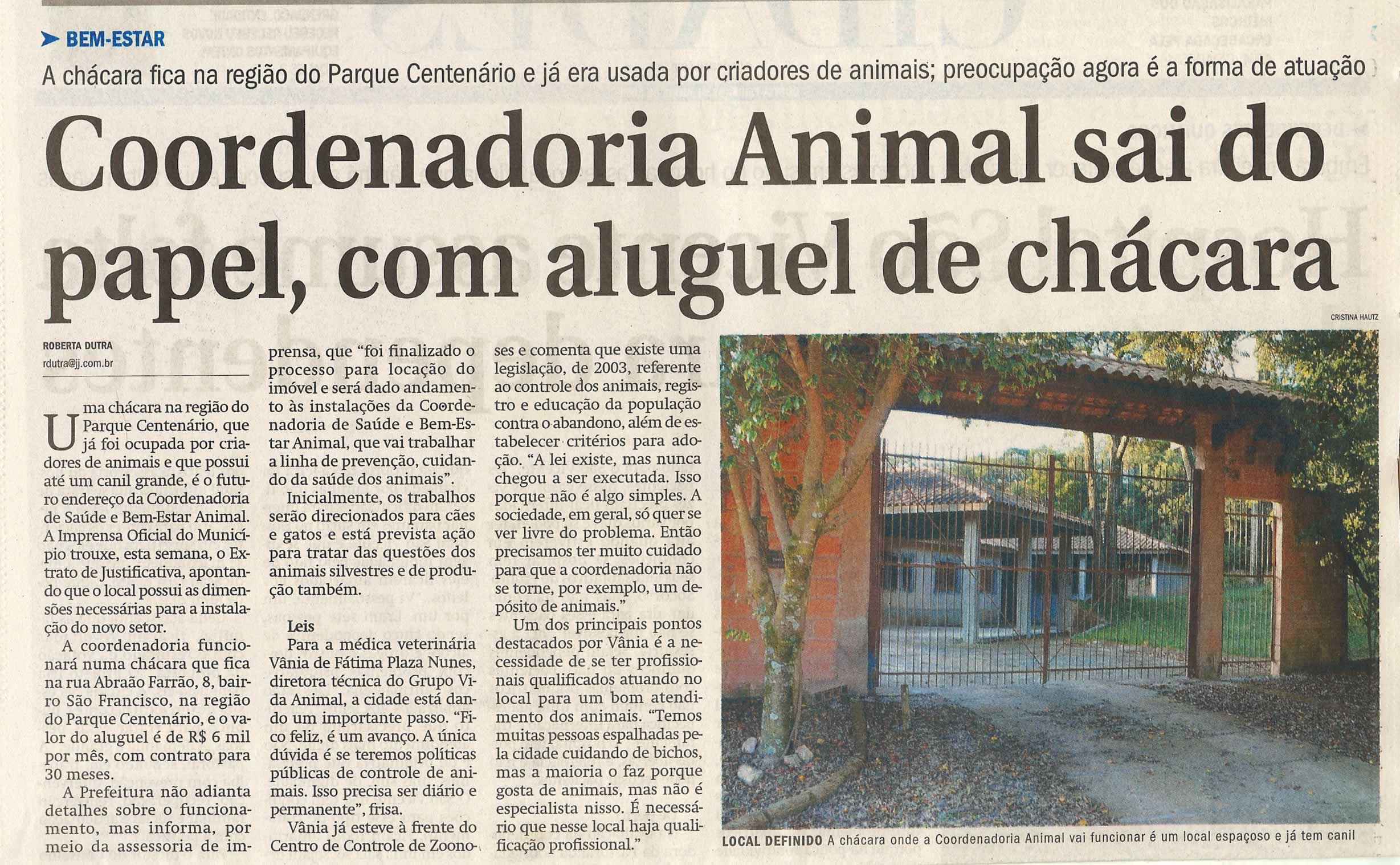 Jornal de Jundiaí - 07/04/2011