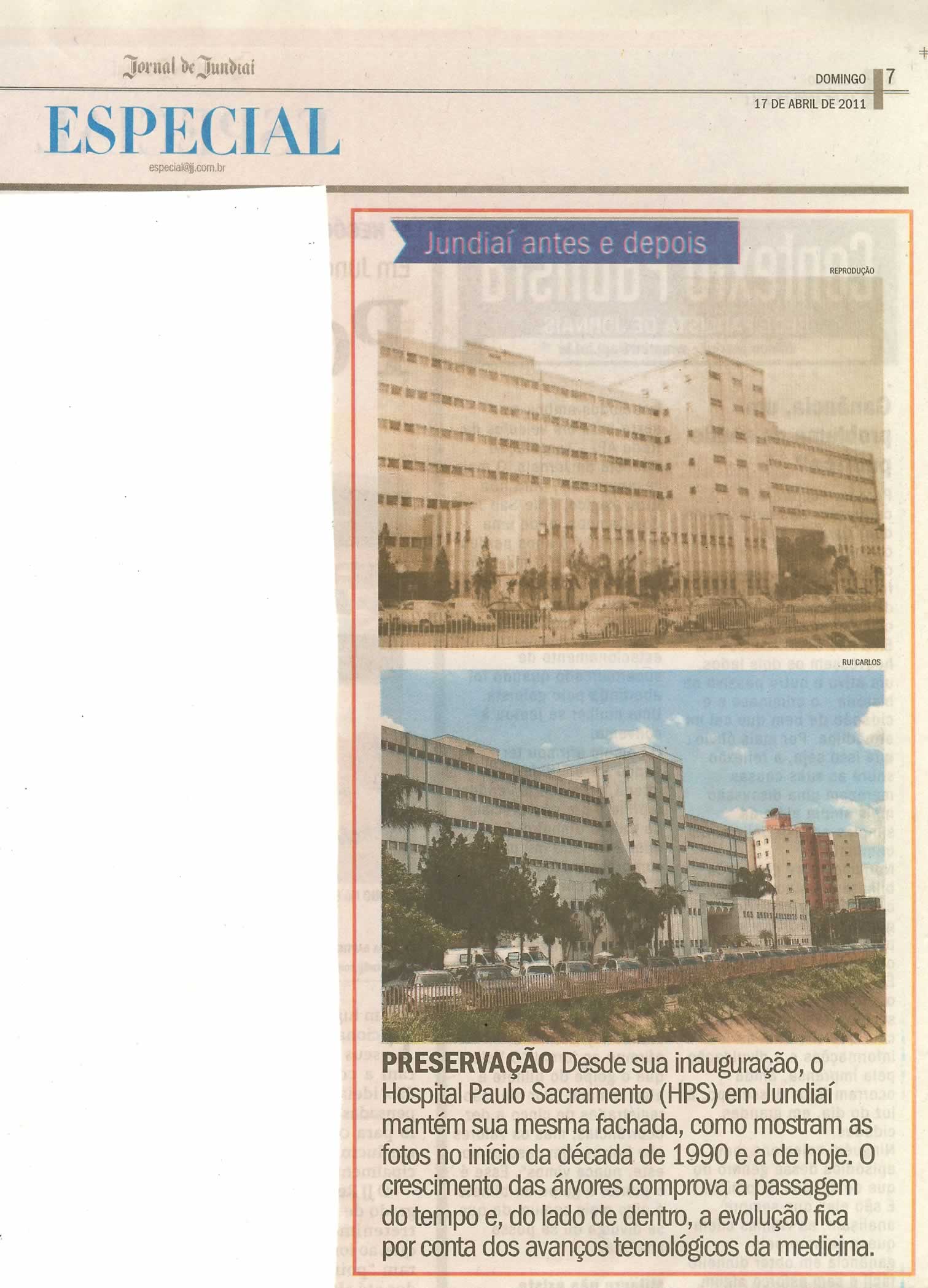 Jornal de Jundiaí - 17/04/2011
