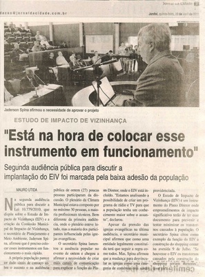 Jornal da Cidade - 28/04/2011