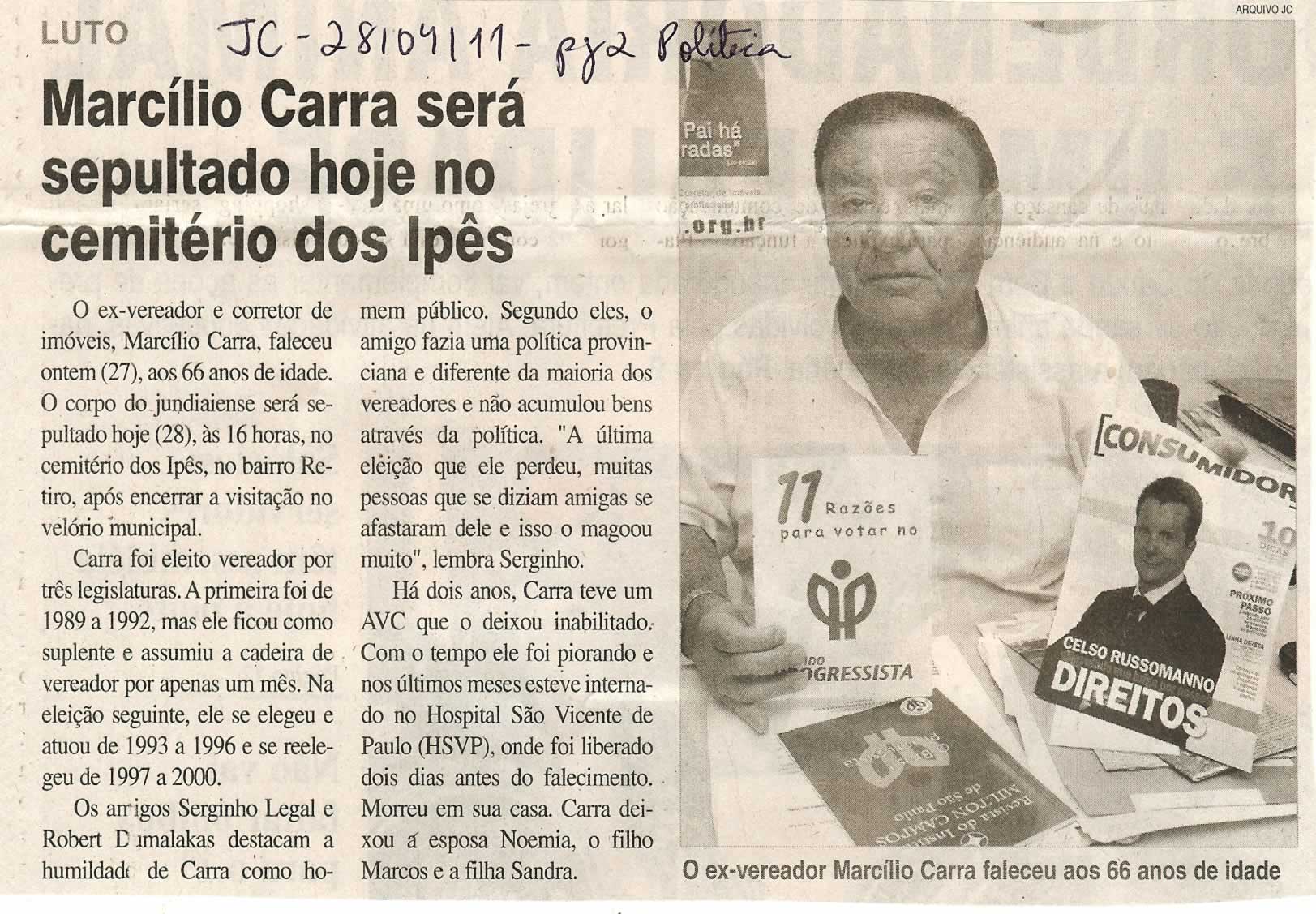 Jornal da Cidade - 28/04/2011