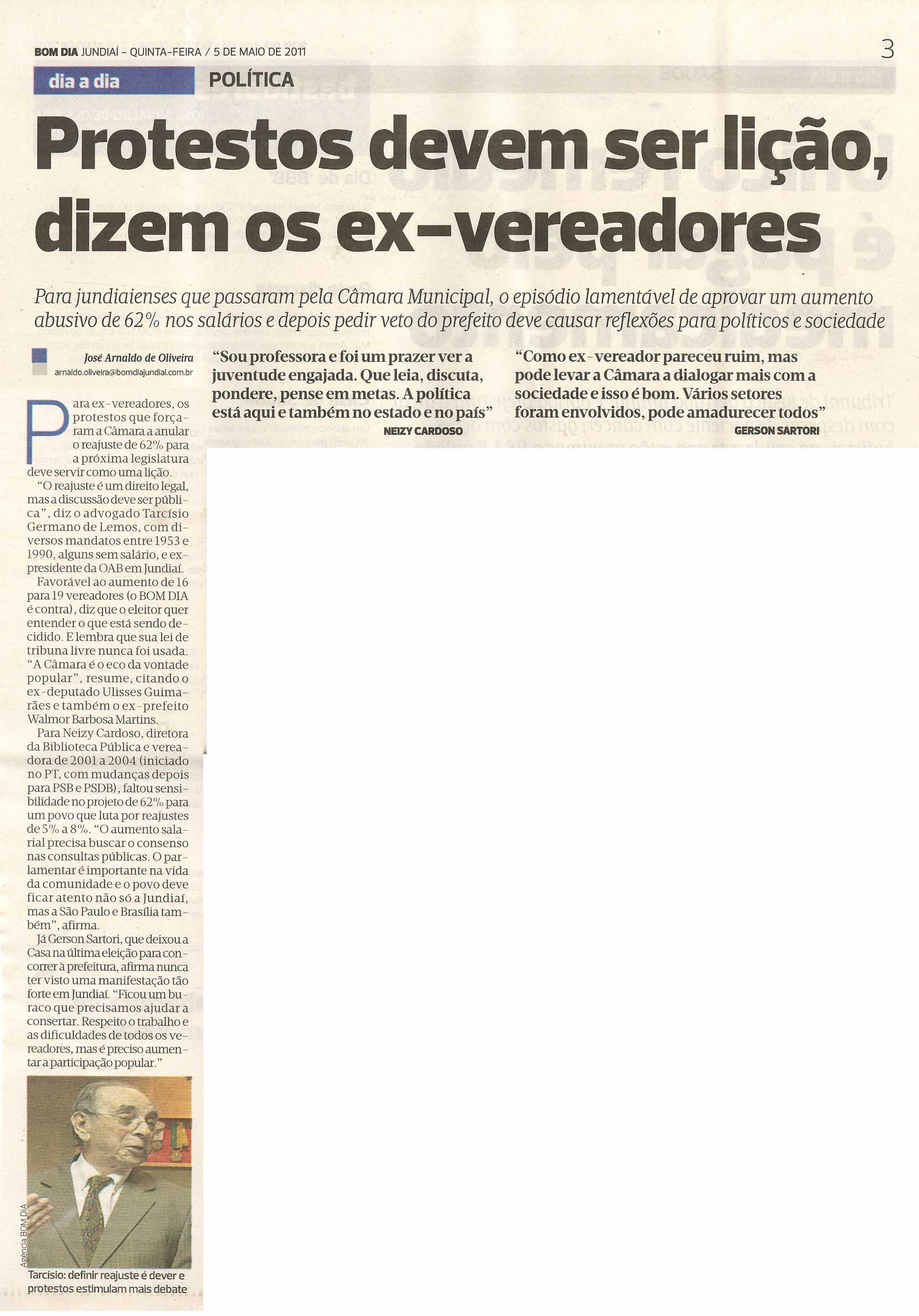 Bom Dia Jundiaí - 05/05/2011