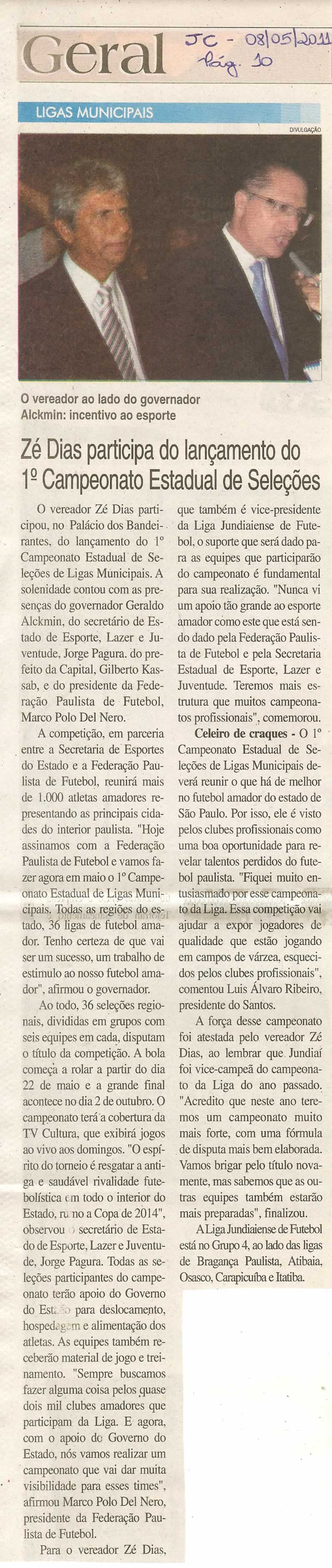 Jornal da Cidade - 08/05/2011