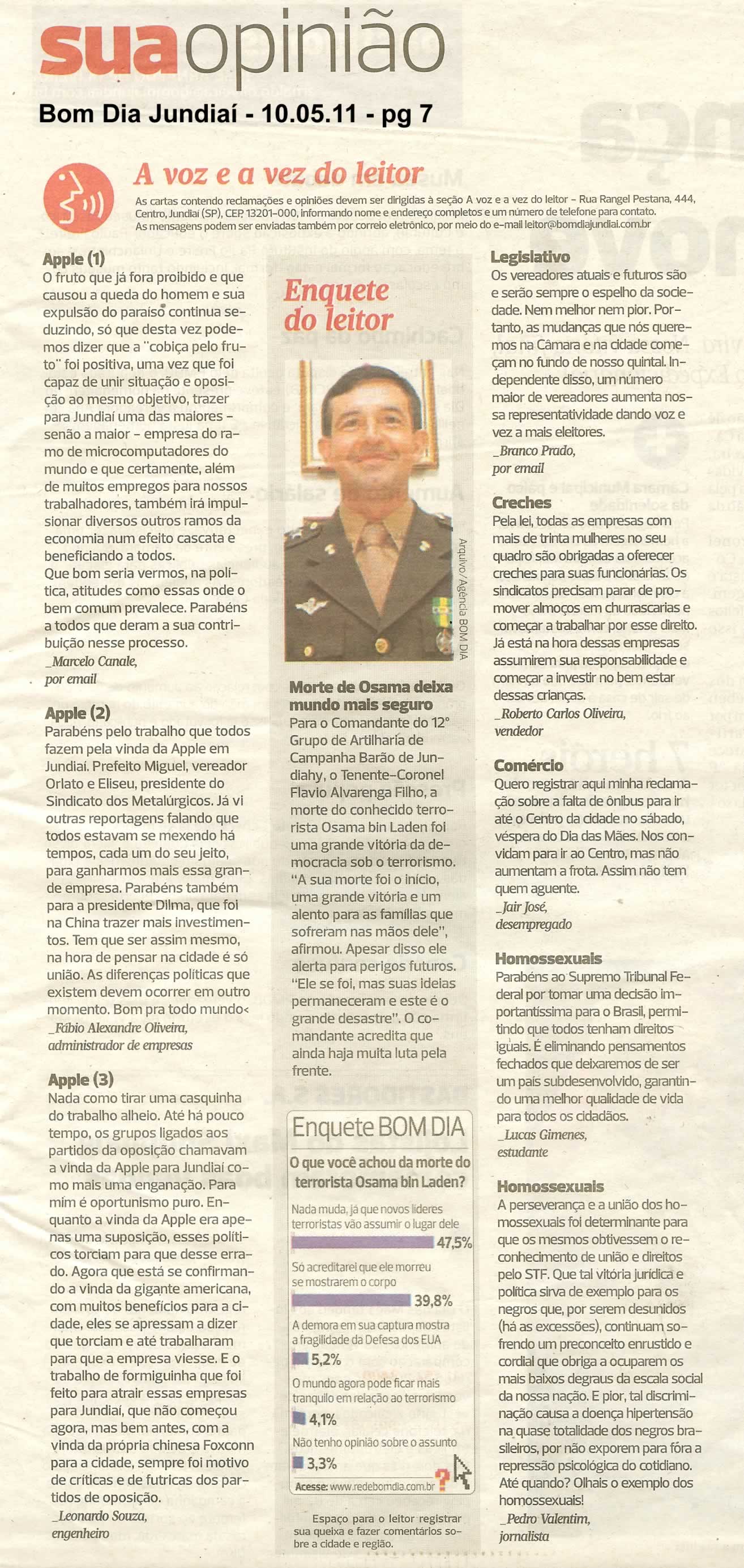 Bom Dia Jundiaí - 10/05/2011