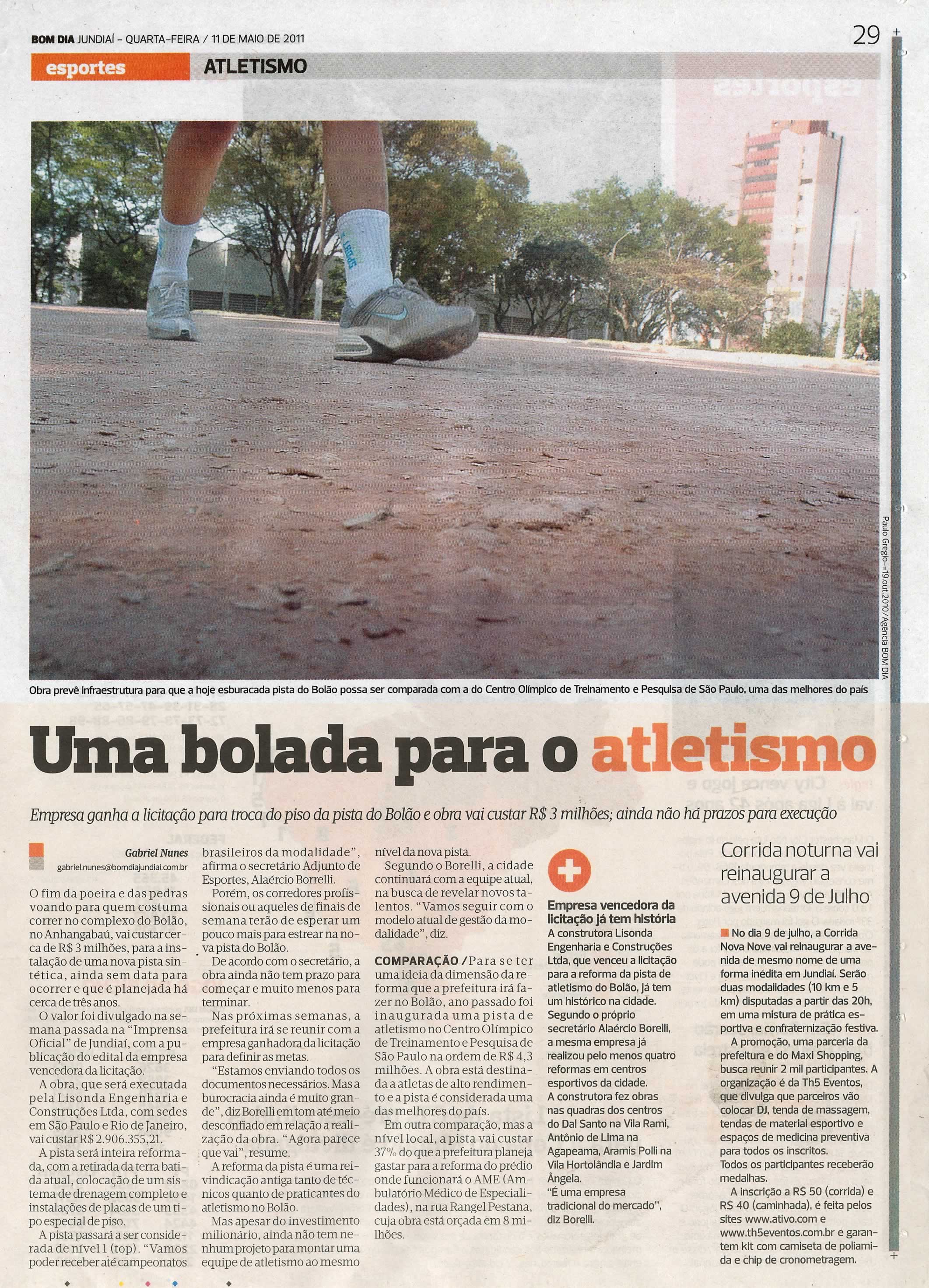 Bom Dia Jundiaí - 11/05/2011
