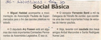 Jornal da Cidade - 12/05/2011