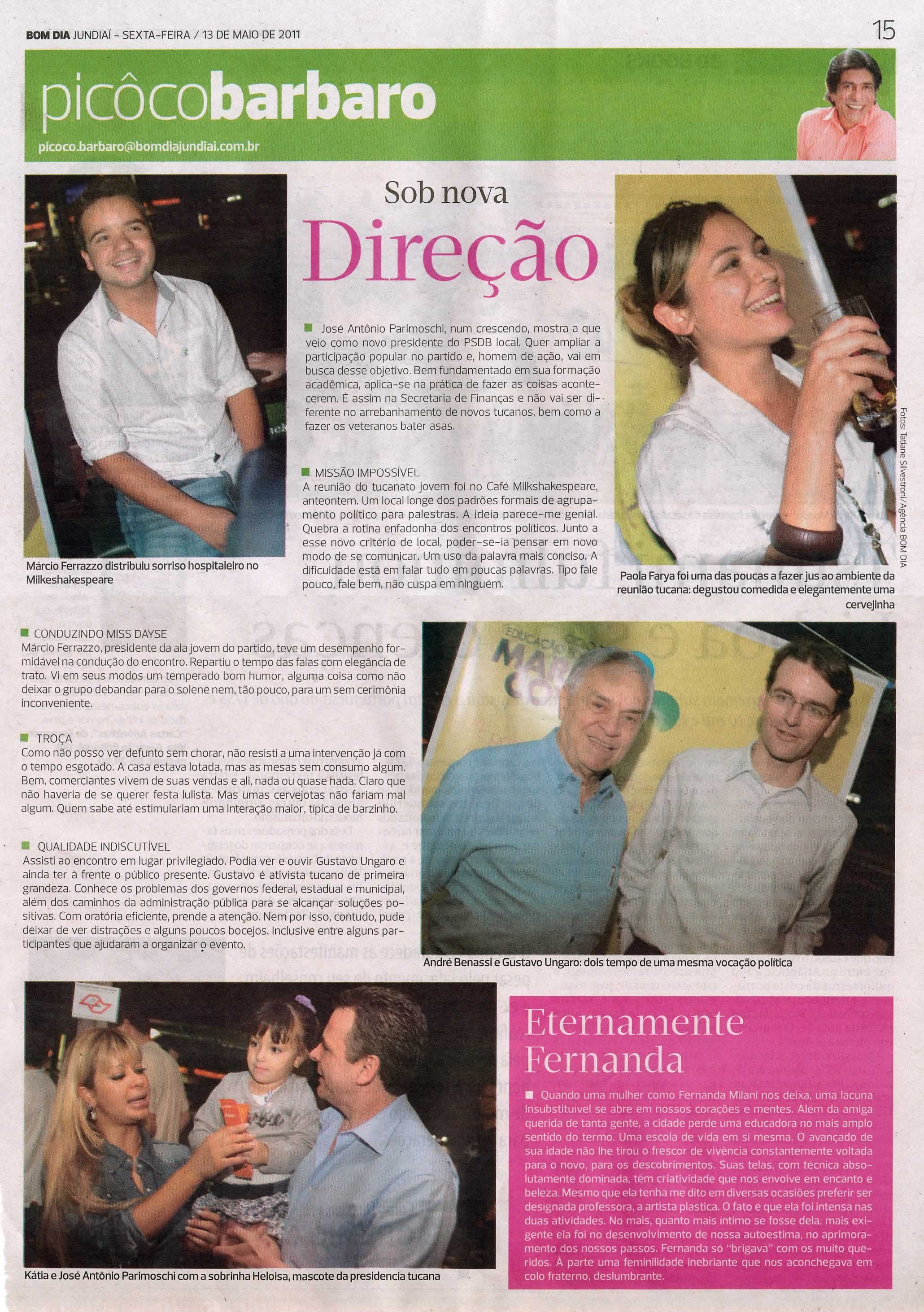 Bom Dia Jundiaí - 13/05/2011