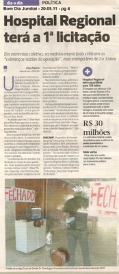 Bom Dia Jundiaí - 20/05/2011