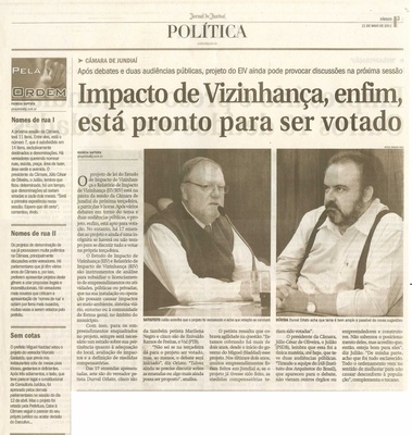 Jornal de Jundiaí - 21/05/2011