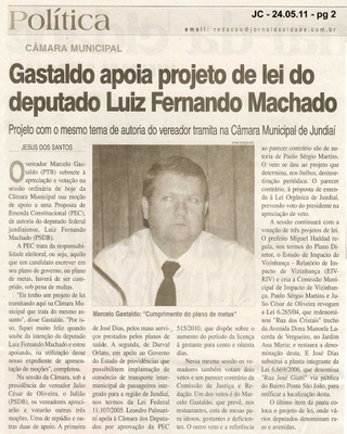 Jornal da Cidade - 24/05/2011
