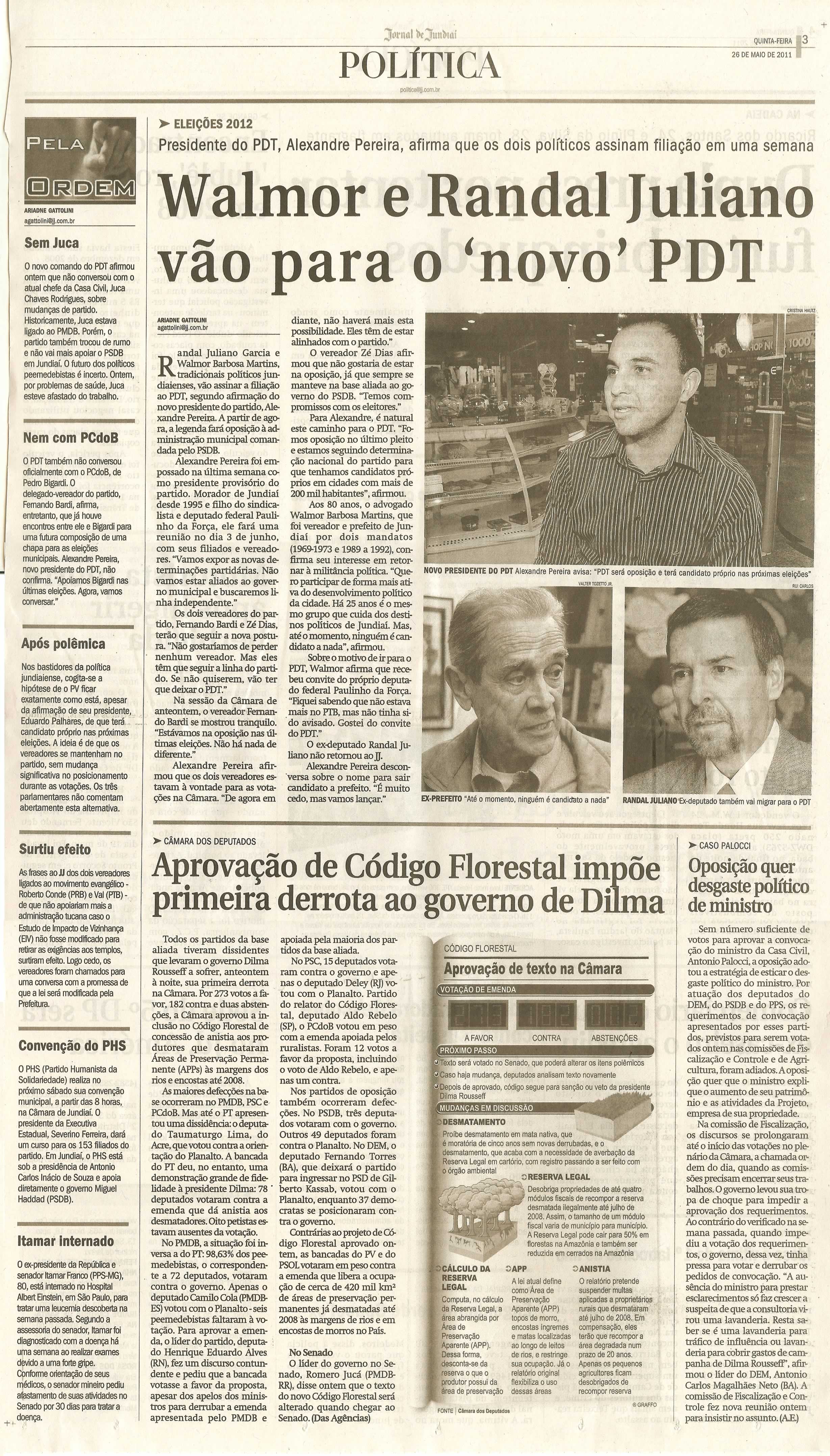 Jornal de Jundiaí - 26/05/2011