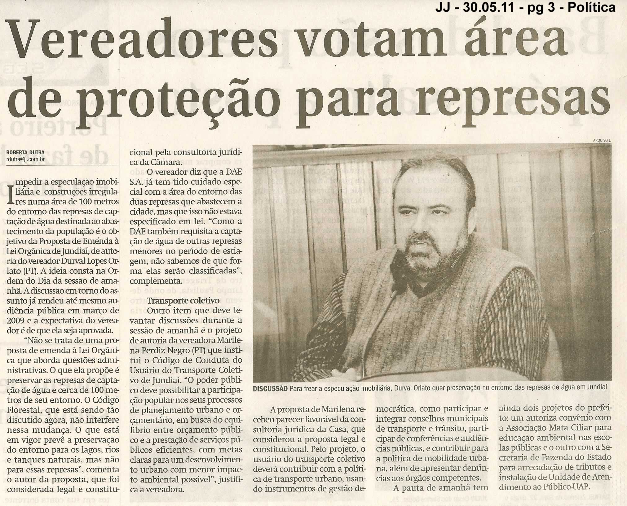 Jornal de Jundiaí - 30/05/2011