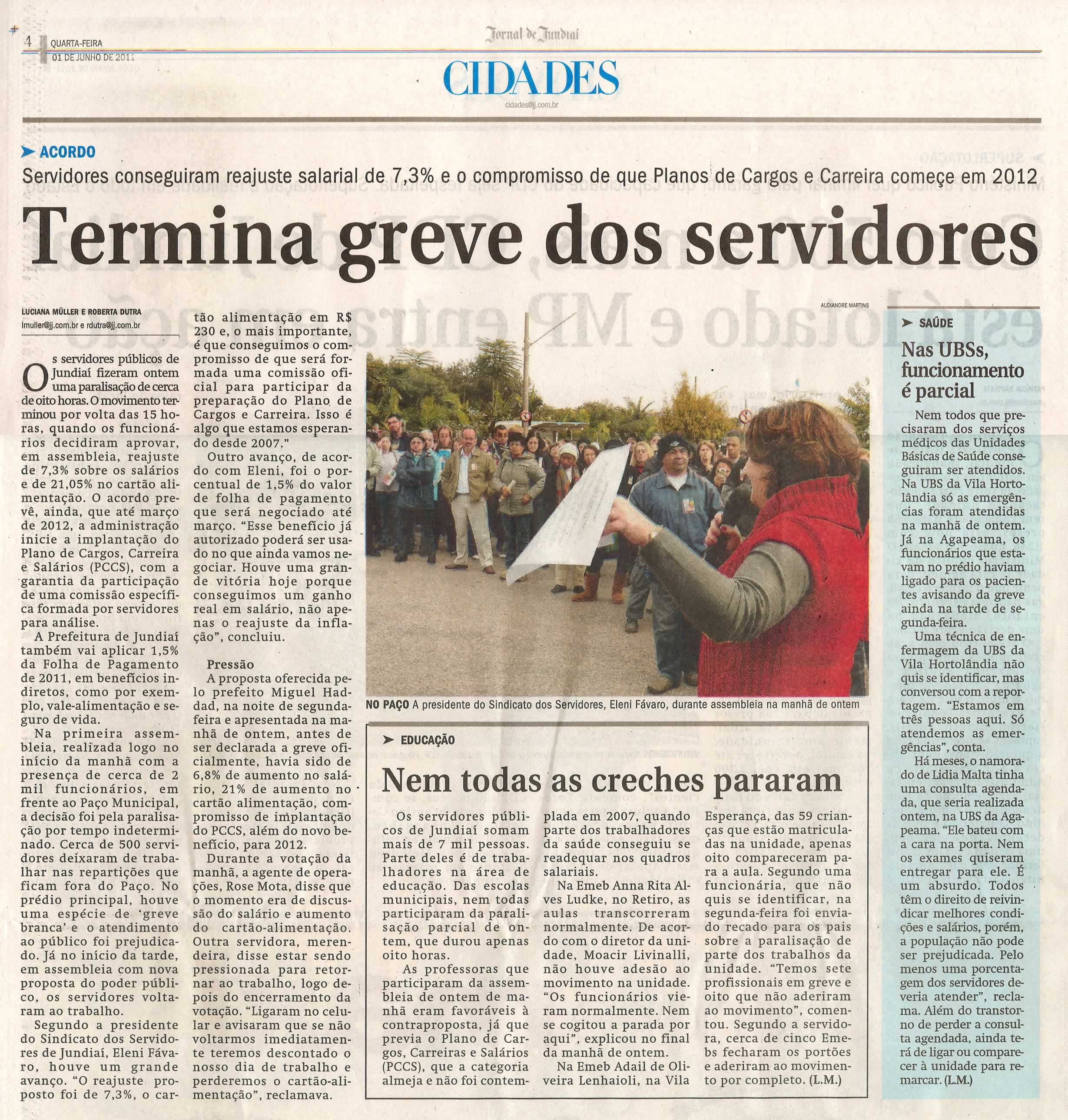 Jornal de Jundiaí - 01/06/2011