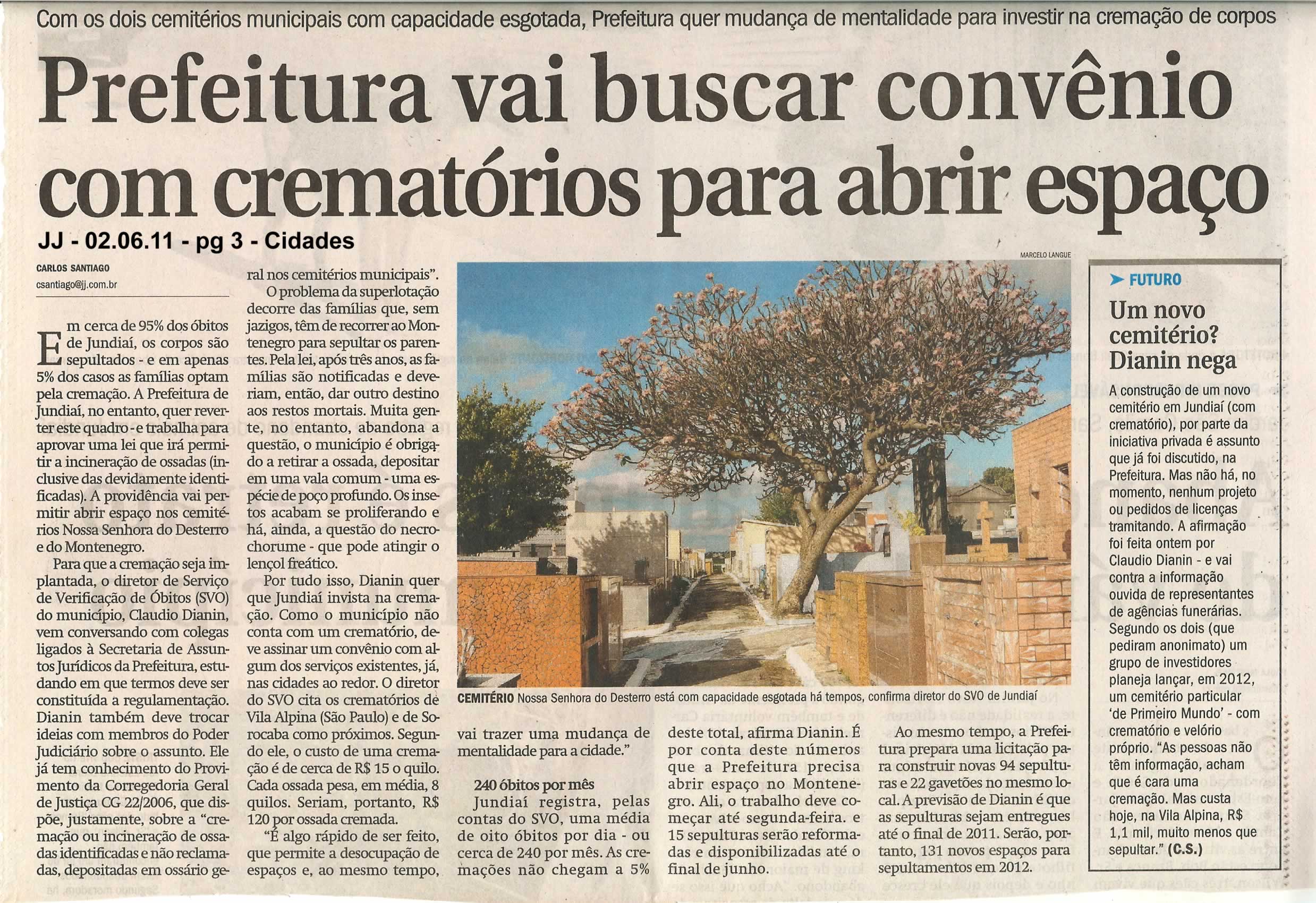 Jornal de Jundiaí - 02/06/2011