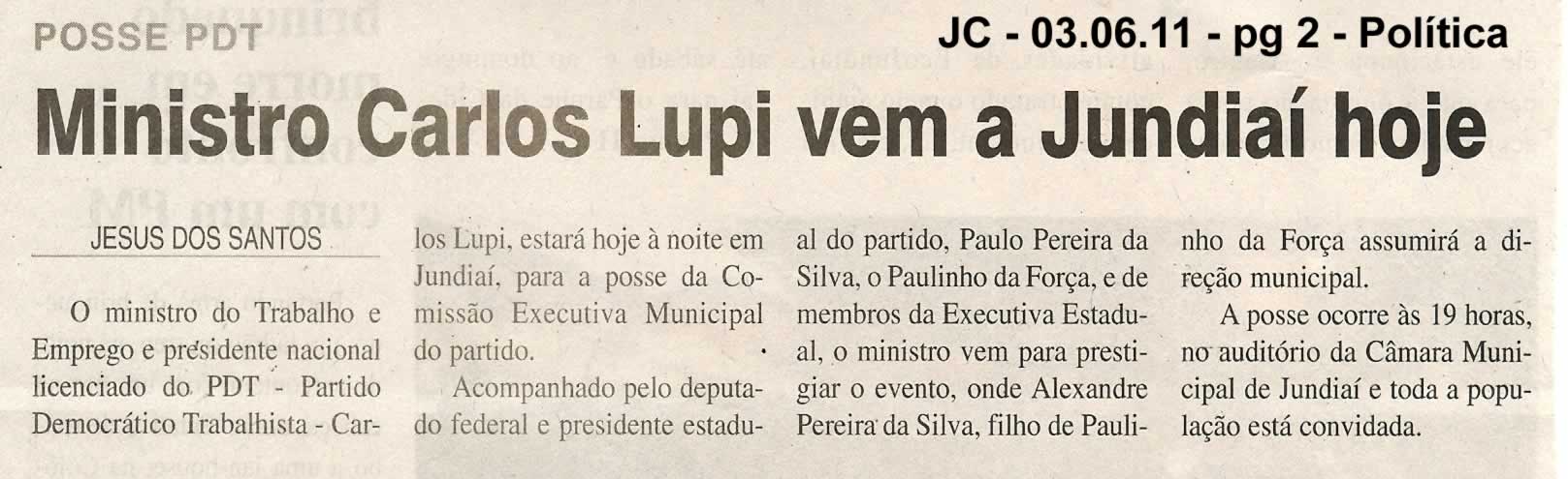 Jornal da Cidade - 03/06/2011