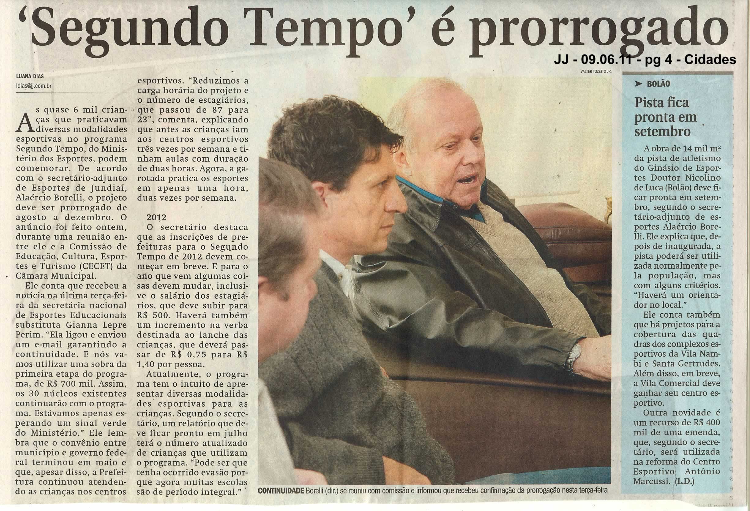 Jornal de Jundiaí - 09/06/2011