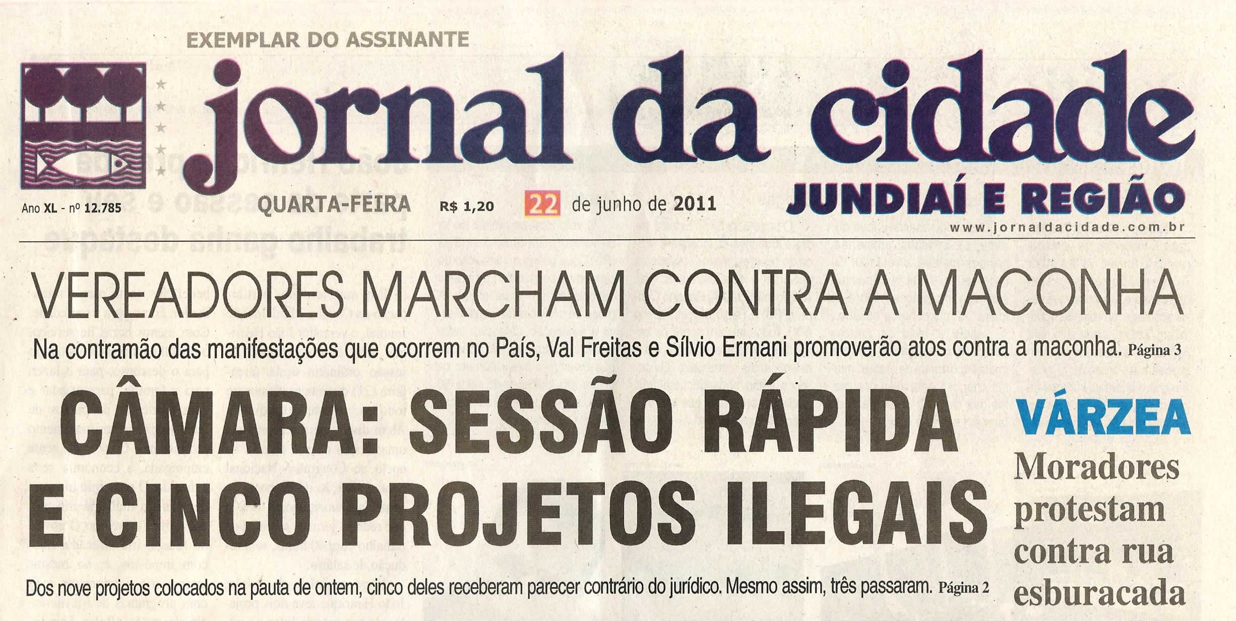 Jornal da Cidade - 22/06/2011