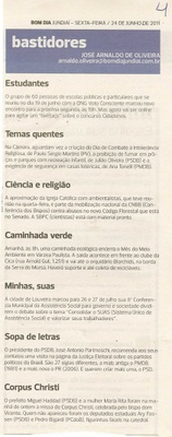 Bom Dia Jundiaí - 24/06/2011