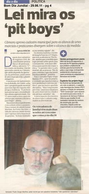 Bom Dia Jundiaí - 29/06/2011