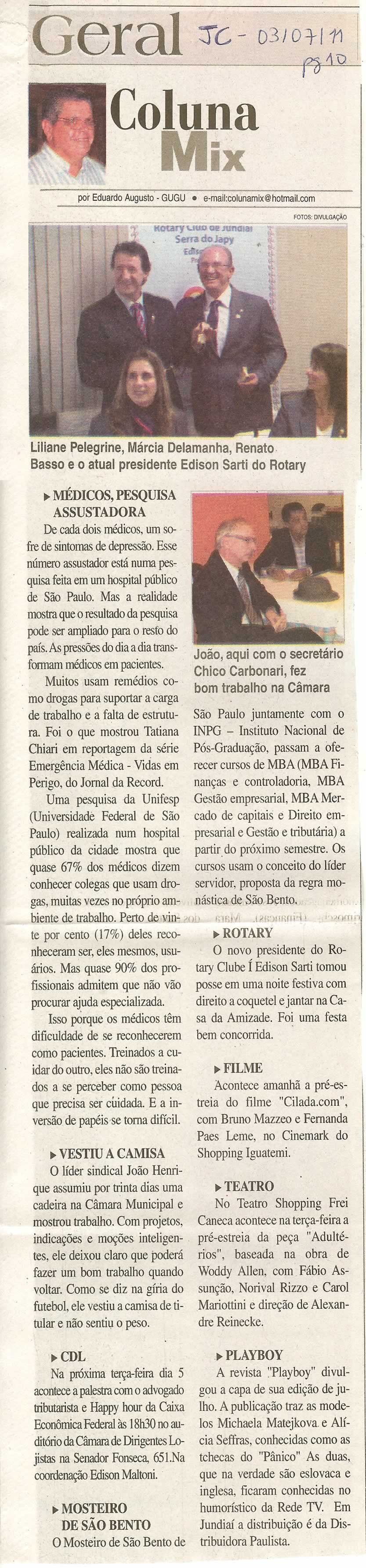Jornal da Cidade - 03/07/2011