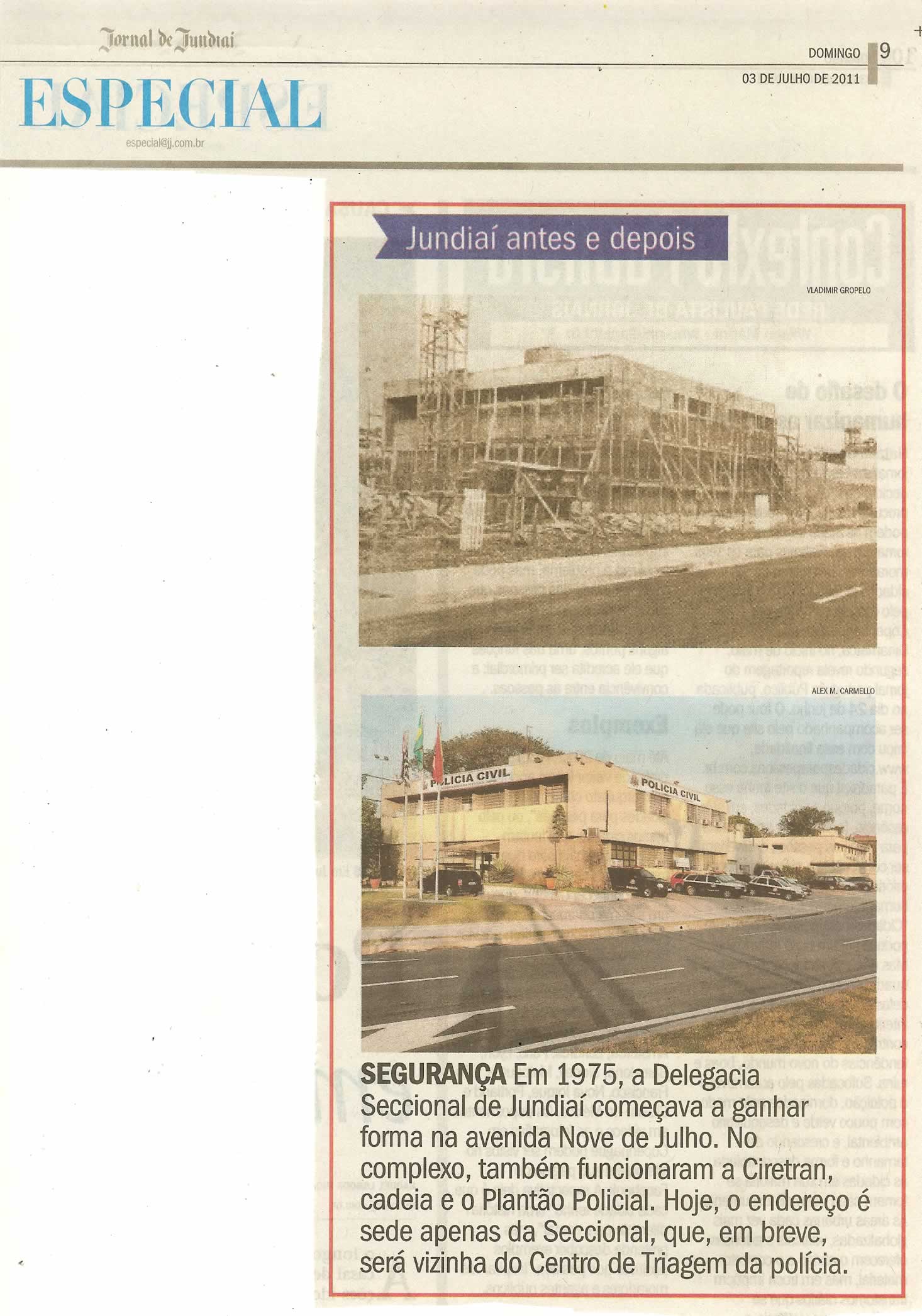 Jornal de Jundiaí - 03/07/2011