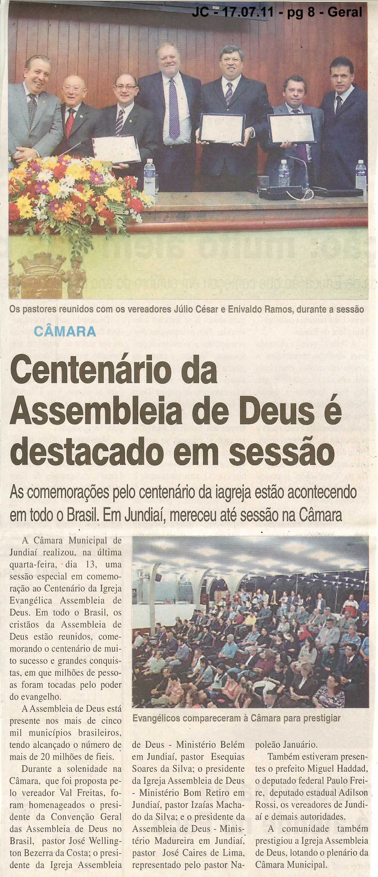 Jornal da Cidade - 17/07/2011