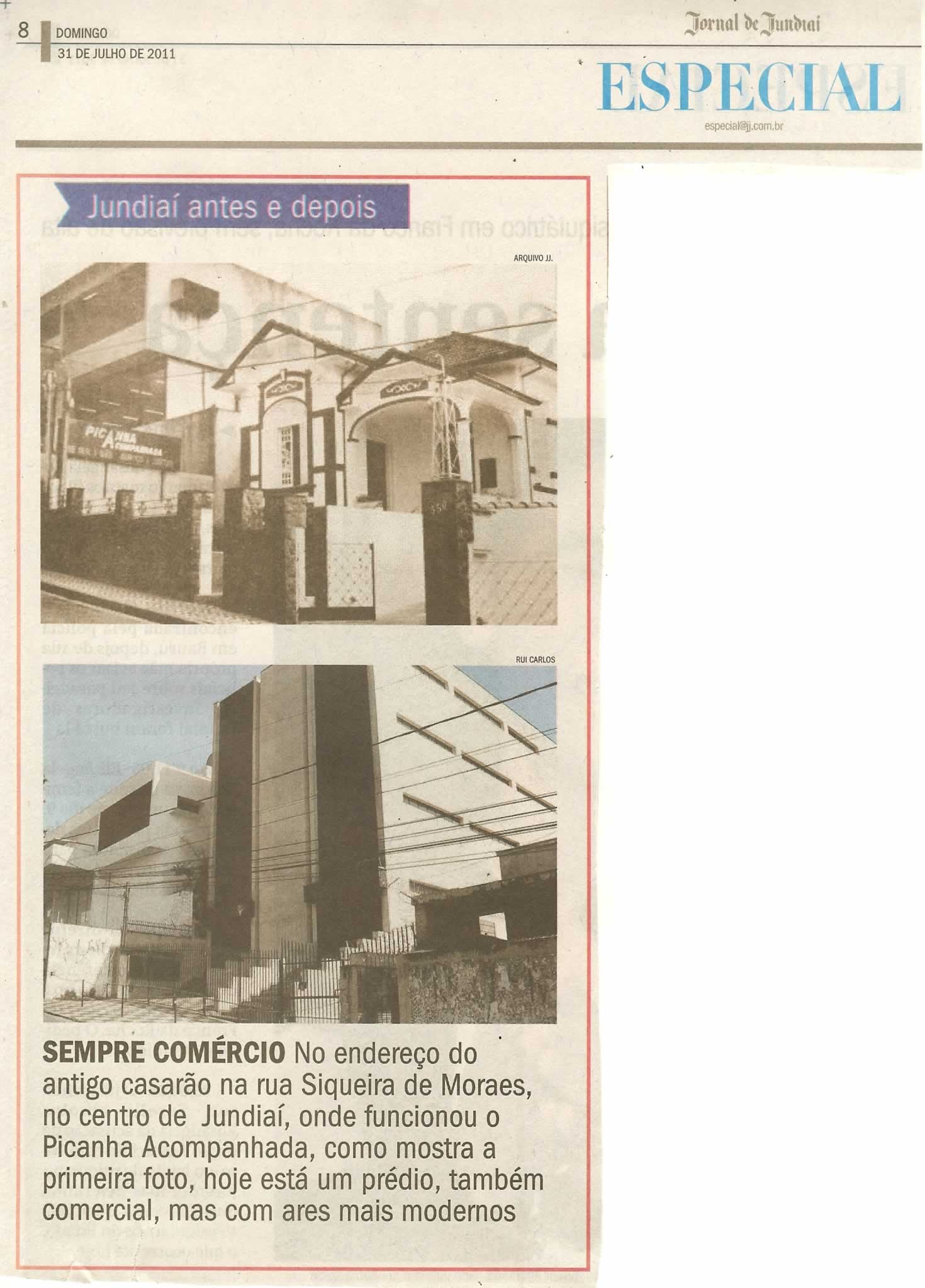 Jornal de Jundiaí - 31/07/2011
