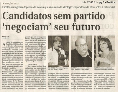 Jornal de Jundiaí - 12/08/2011
