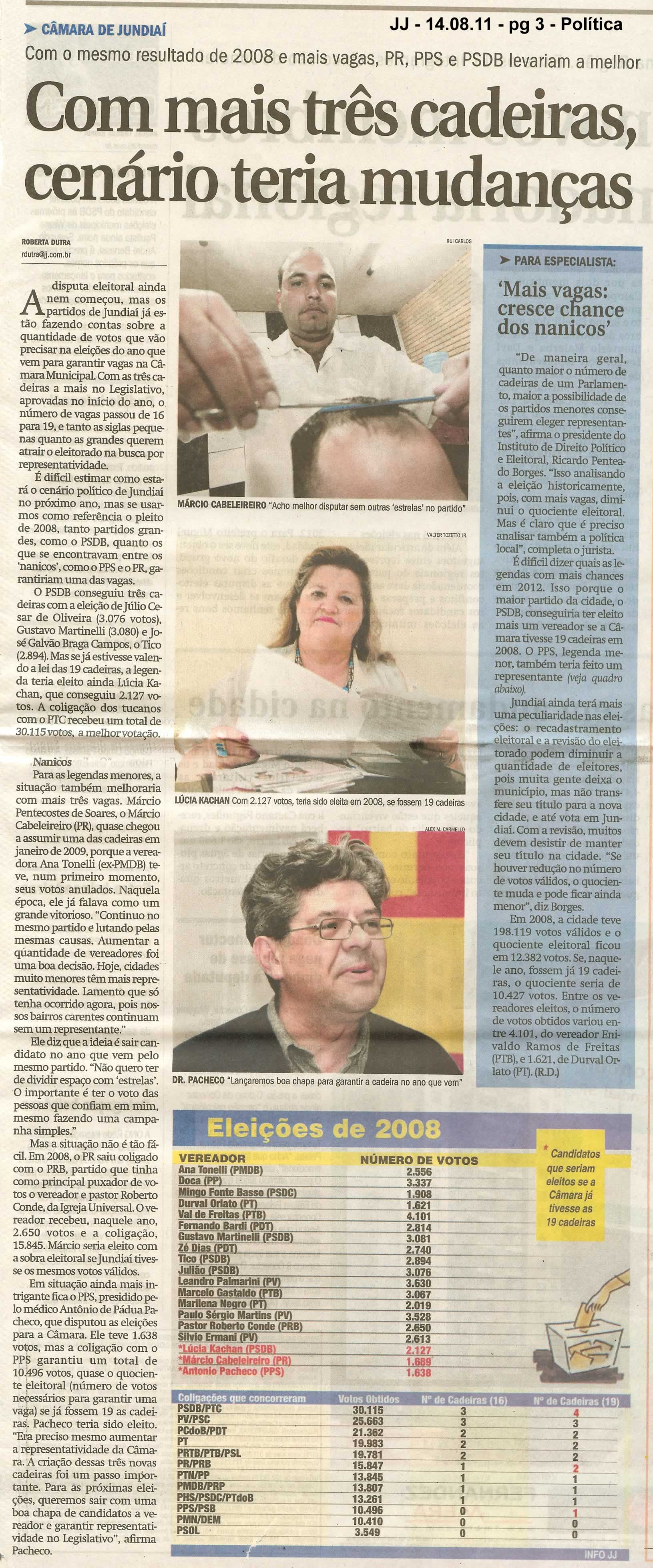 Jornal de Jundiaí - 14/08/2011