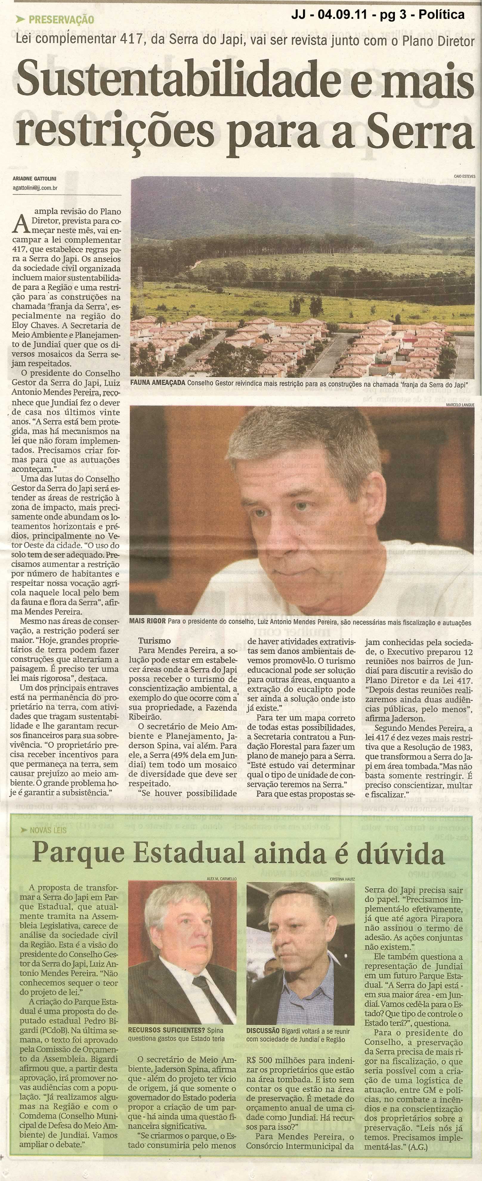 Jornal de Jundiaí - 04/09/2011
