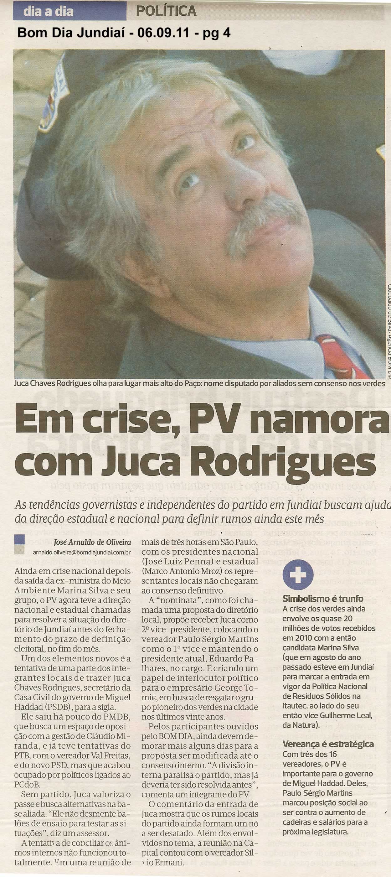 Bom Dia Jundiaí - 06/09/2011
