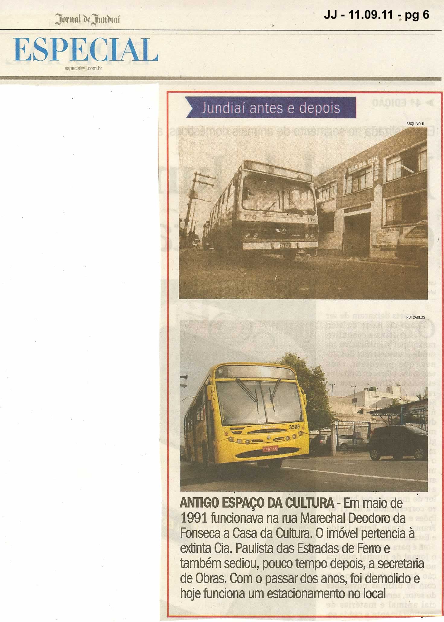 Jornal de Jundiaí - 11/09/2011