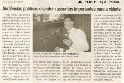 Jornal da Cidade - 11/09/2011