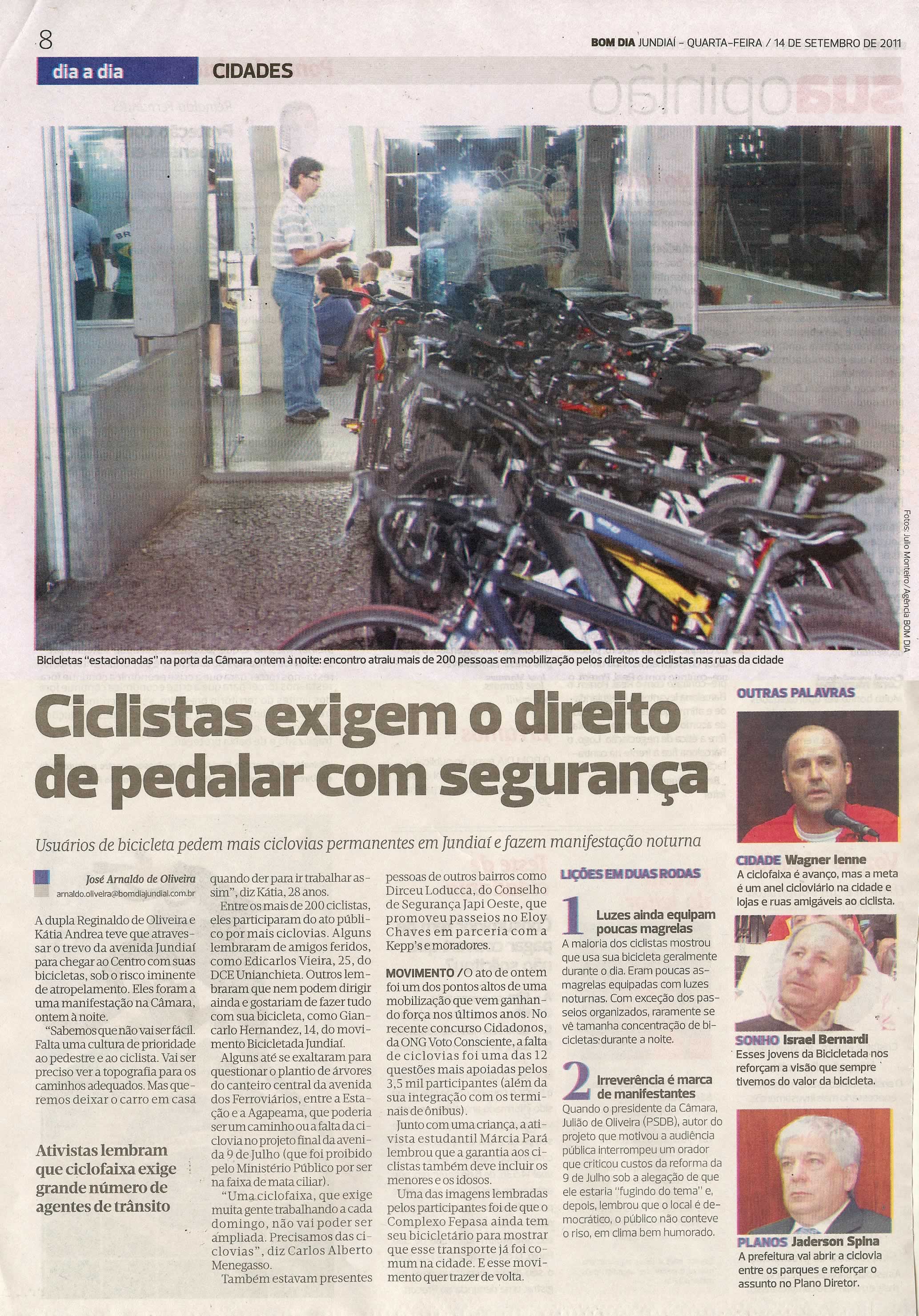 Bom Dia Jundiaí - 14/09/2011