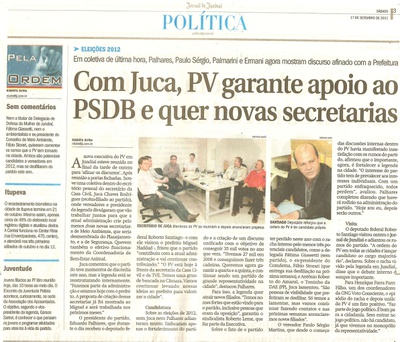 Jornal de Jundiaí - 17/09/2011
