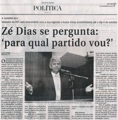 Jornal de Jundiaí - 23/09/2011