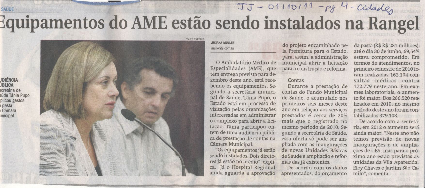 Jornal de Jundiaí - 01/10/2011