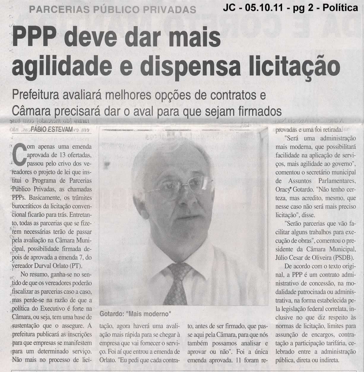 Jornal da Cidade - 05/10/2011