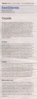 Bom Dia Jundiaí - 07/10/2011