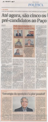 Jornal de Jundiaí - 16/10/2011