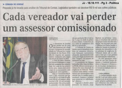 Jornal de Jundiaí - 18/10/2011