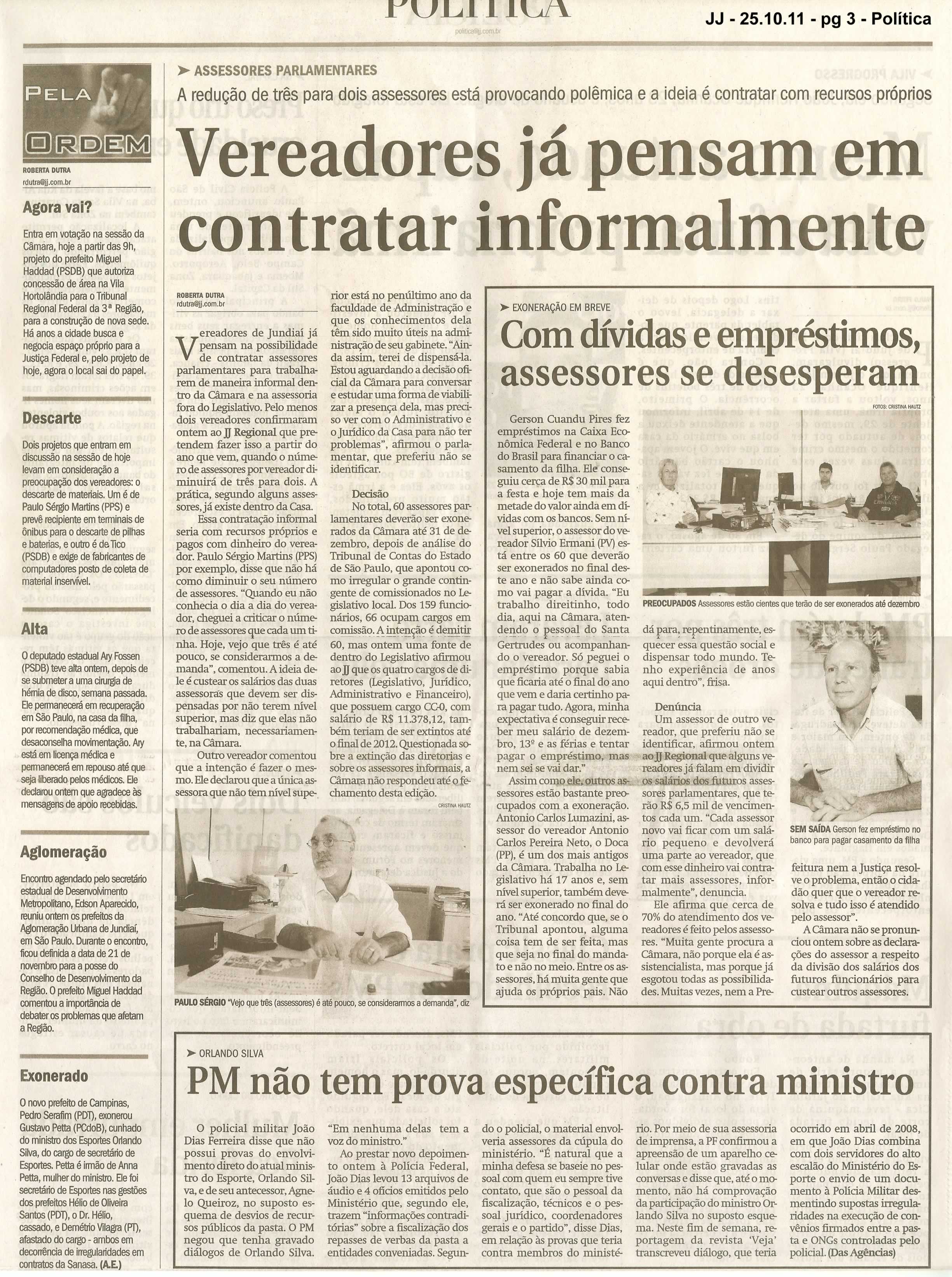 Jornal de Jundiaí - 25/10/2011