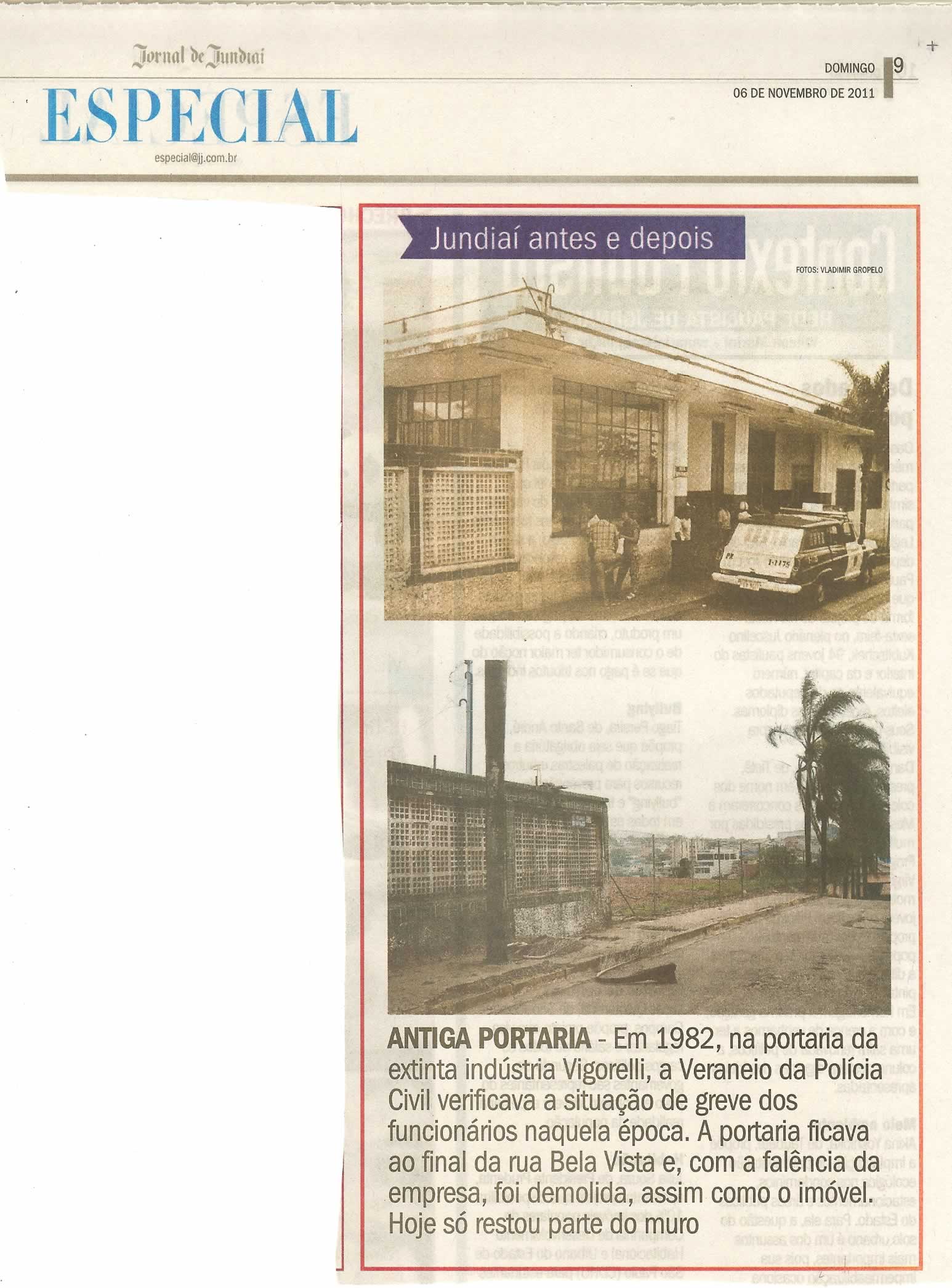 Jornal de Jundiaí - 06/11/2011
