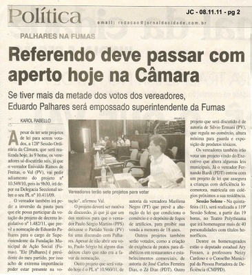 Jornal da Cidade - 08/11/2011