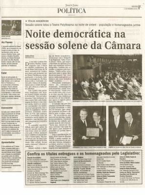 Jornal de Jundiaí - 11/11/2011