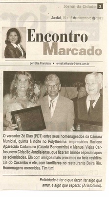 Jornal da Cidade - 15/11/2011