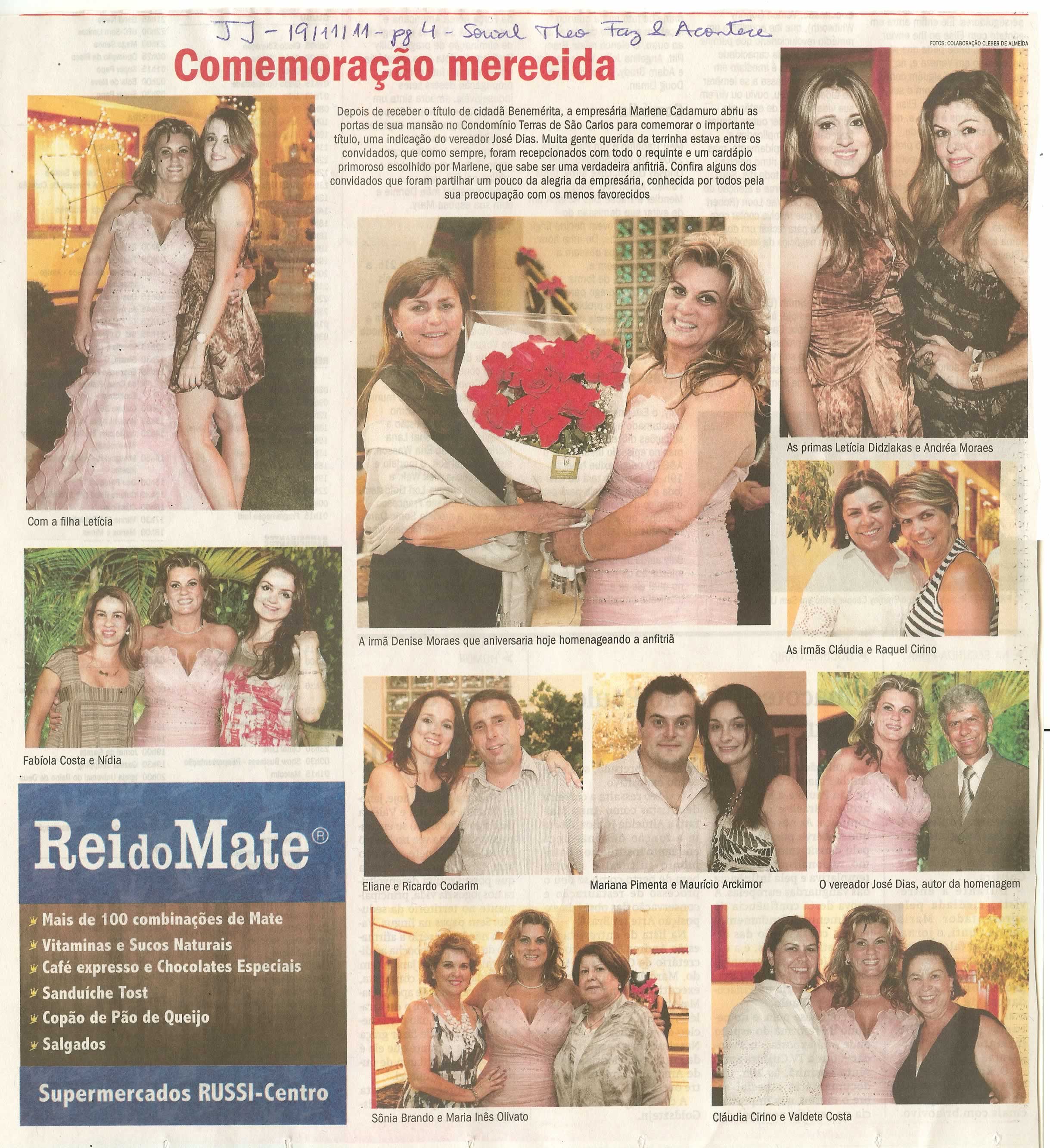 Jornal de Jundiaí - 19/11/2011