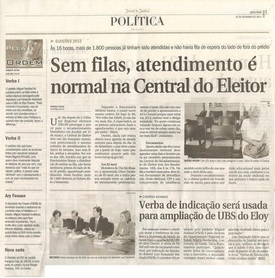 Jornal de Jundiaí - 25/11/2011