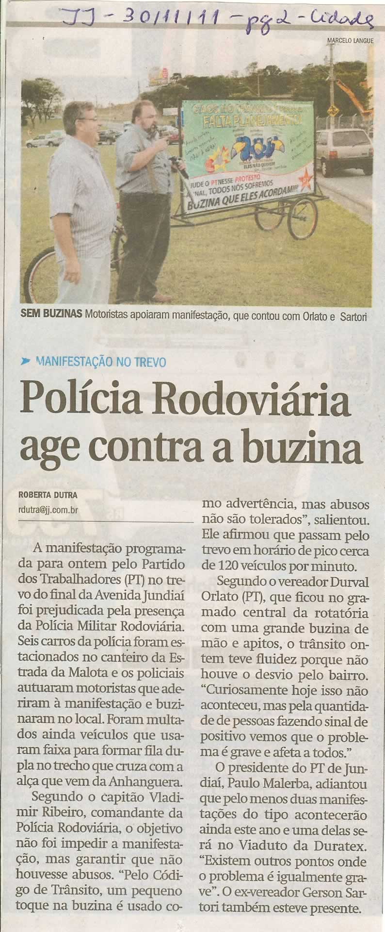 Jornal de Jundiaí - 30/11/2011