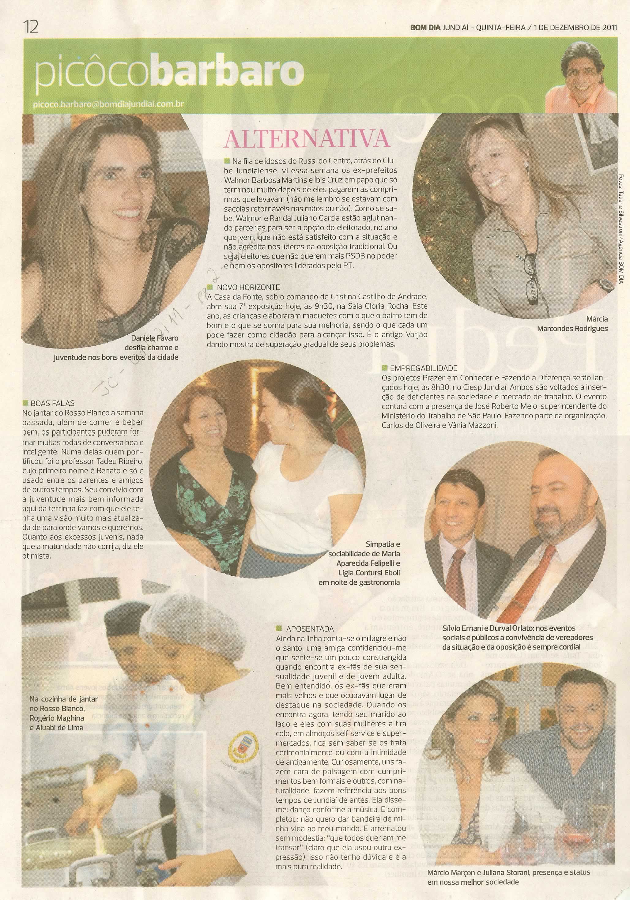 Bom Dia Jundiaí - 01/12/2011