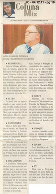 Jornal da Cidade - 04/12/2011